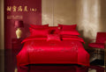 Home of Happiness wedding bedding by QiCai Home