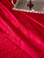 Rose Romance Wedding Bedding — 4-Piece Set