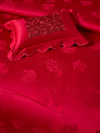 Rose Romance Wedding Bedding — 4-Piece Set